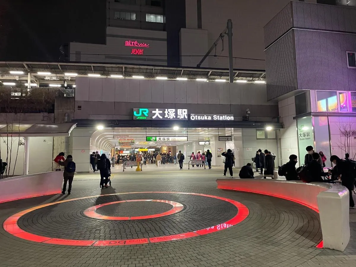 池袋商圈jr山手線 大塚駅より新筑別荘 Tokyo Japan